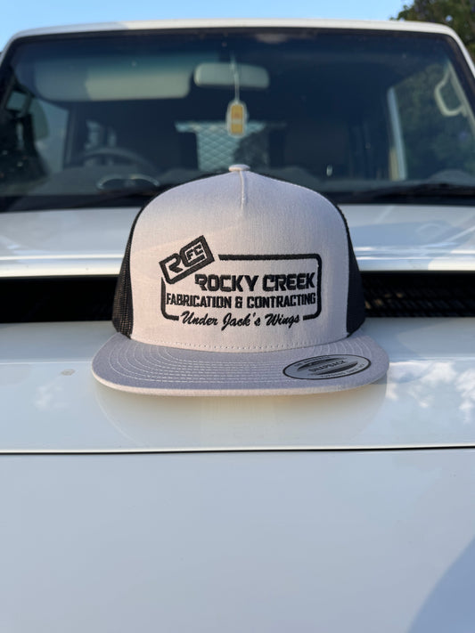 *PREORDER* Silver/Black Classic Trucker